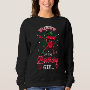Sudadera Bubbe Del Día Del Cumpleaños Chica Strawberry Dabb