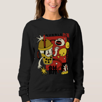 Sudadera Bubble-Tea Asian Mochi