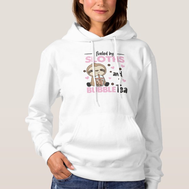 Sudadera Bubble Tea K-Pop Fault Chocolate Sweet Animals (Anverso)