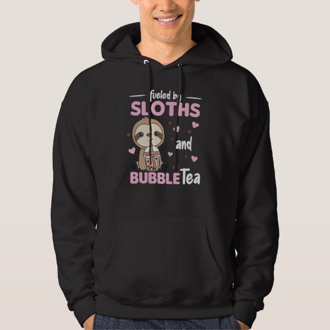 Sudadera Bubble Tea K-Pop Fault Chocolate Sweet Animals (Anverso)