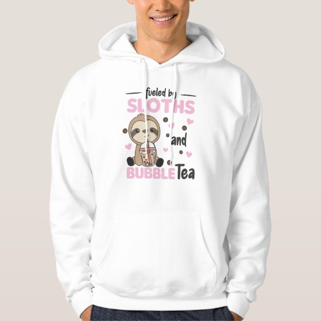 Sudadera Bubble Tea K-Pop Fault Chocolate Sweet Animals (Anverso)