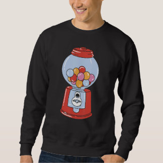 Sudadera Bubblegum machine chewing gum graphic for men wome
