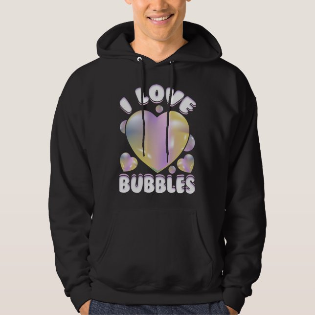 Sudadera Bubbles Summer Fun  For Girls Toddlers and Kids (Anverso)