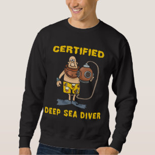 Sudadera Buceador certificado del mar profundo