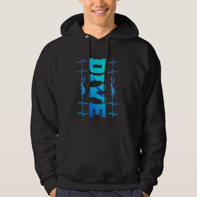 Sudadera Buceadores Scuba Máscara de buceo Snorkel aletas p (Anverso)