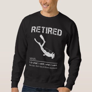 Sudadera Buceando hago lo que quiero cuando quiero ver tamb