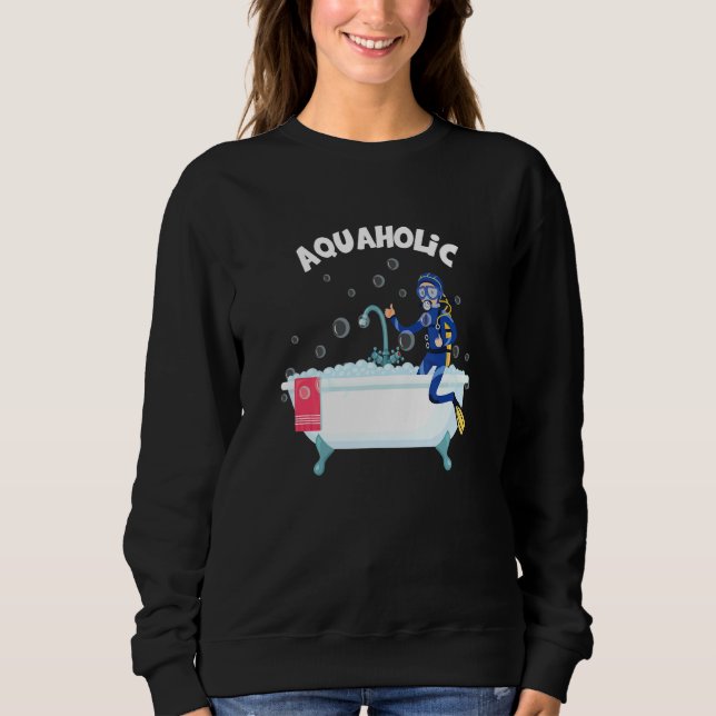 Sudadera Buceo Acuático Submarino Scuba Buceo Océano Submar (Anverso)