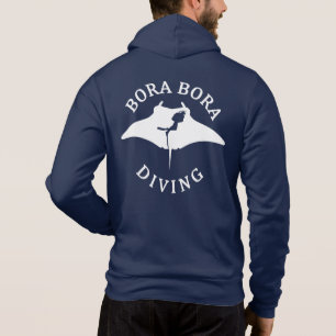 Sudadera Buceo Con Manta En Bora Bora