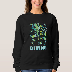 Sudadera Buceo de la piel Buceo Scuba Snorkeling Starfish O