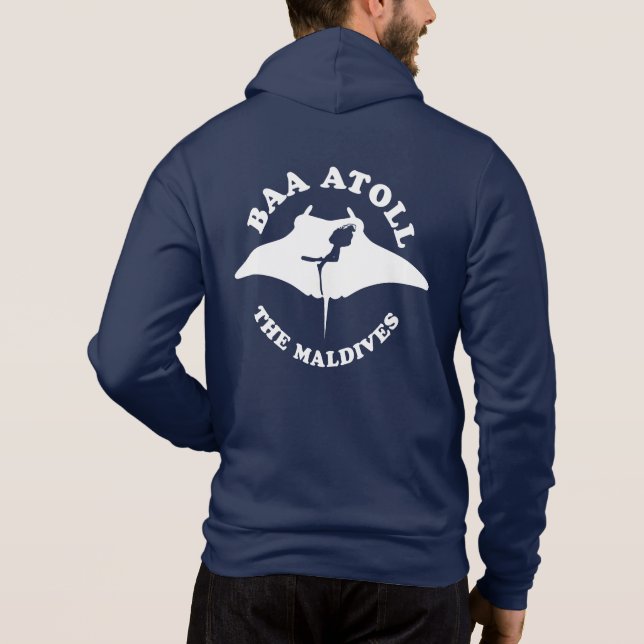 Sudadera Buceo en el atolón de Baa (Reverso)