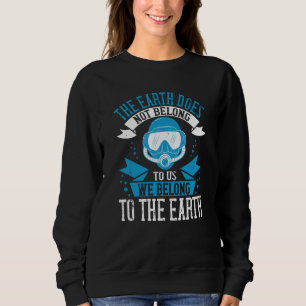 Sudadera Buceo - La Tierra No Nos Pertenece