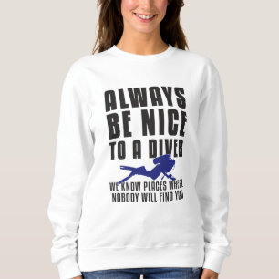 Sudadera Buceo Submarinismo Scuba Buceo Diver Divertida Ide