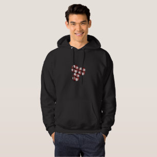 Sudadera : Bucles entrelazados de arte metálico