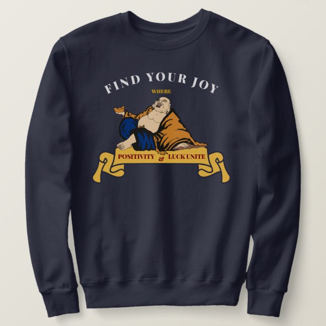 Sudadera Buda de Lucky (Anverso del diseño)