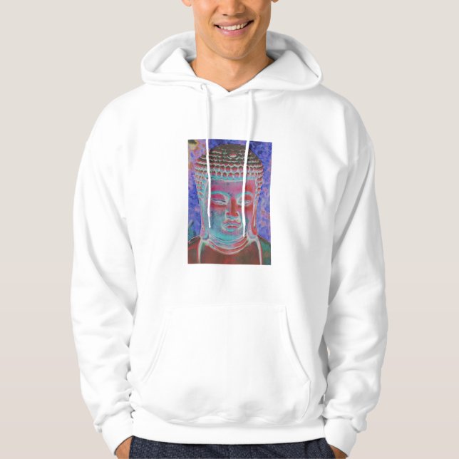 Sudadera Buda del Kaleidoscope pintado (Anverso)