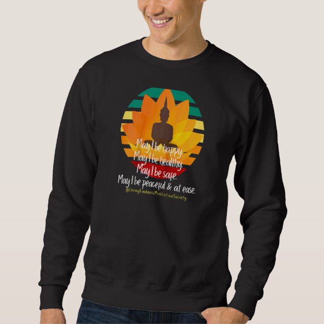 Sudadera Buda Mandala Amabilidad Metta Bendición Praye (Anverso)