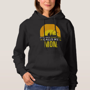 Sudadera Buda Pescador Me Llama Mamá Amigo Del Pescado