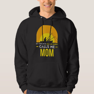 Sudadera Buda Pescador Me Llama Mamá Amigo Del Pescado