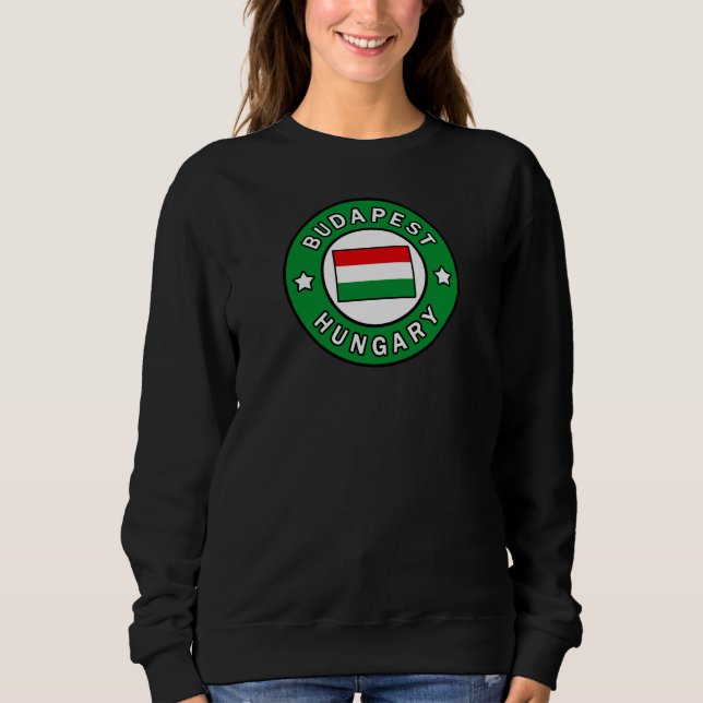 Sudadera Budapest Hungría (Anverso)
