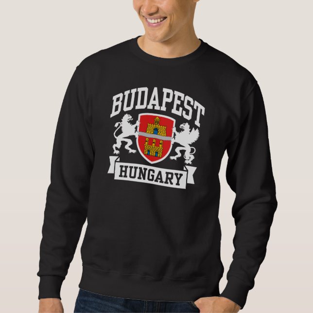 Sudadera Budapest Hungría (Anverso)