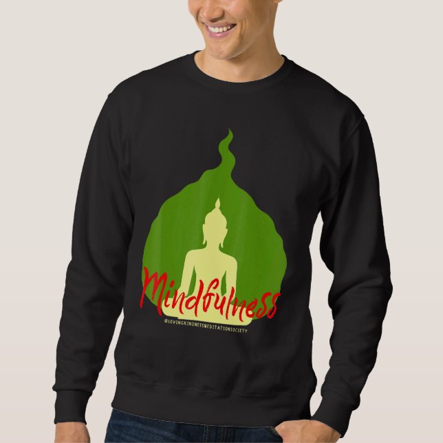 Sudadera Buddha Gautama Misteridad Paz Amor Amabilidad M (Anverso)