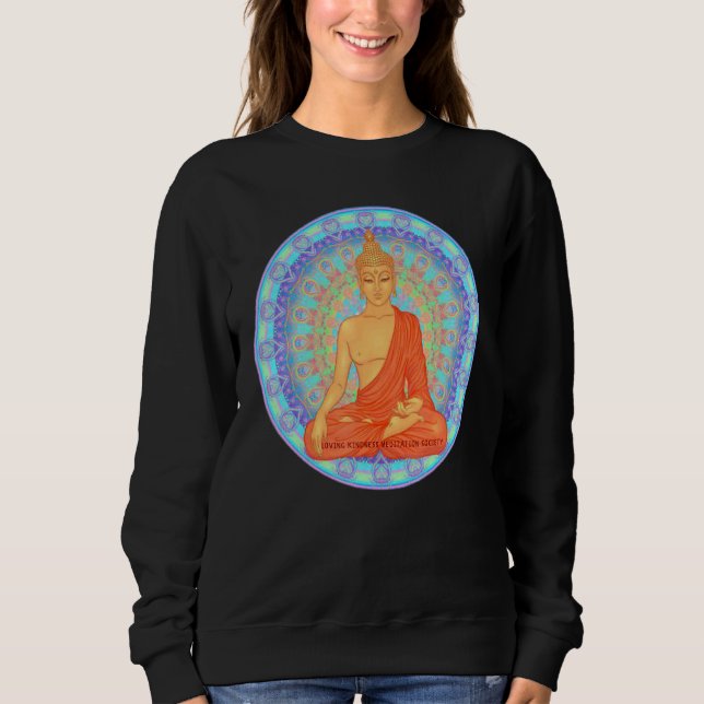 Sudadera Buddha Mindfulness Buddhist Gautama Buddhism Lovin (Anverso)