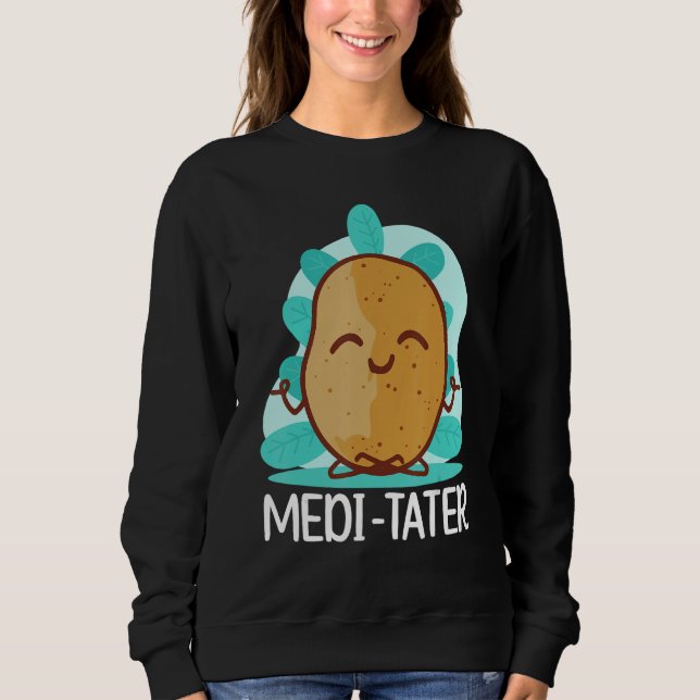 Sudadera Buddhism Buddhist Buddha Potato Medi  Tater (Anverso)