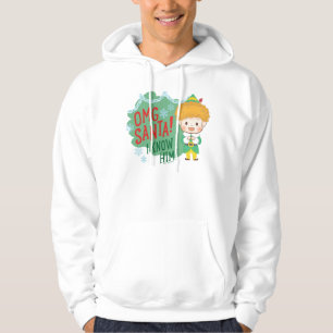 Sudadera Buddy el Elfo ¡OMG Santa! ¡Lo conozco!