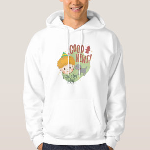 Sudadera ¡Buddy the Elf Good News! ¡Hoy vi un perro!