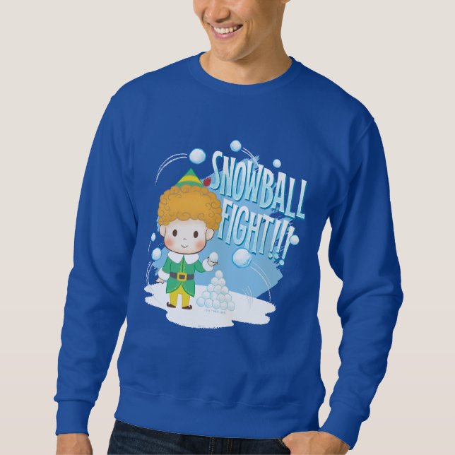 Sudadera ¡Buddy the Elf Snowball Fight! (Anverso)