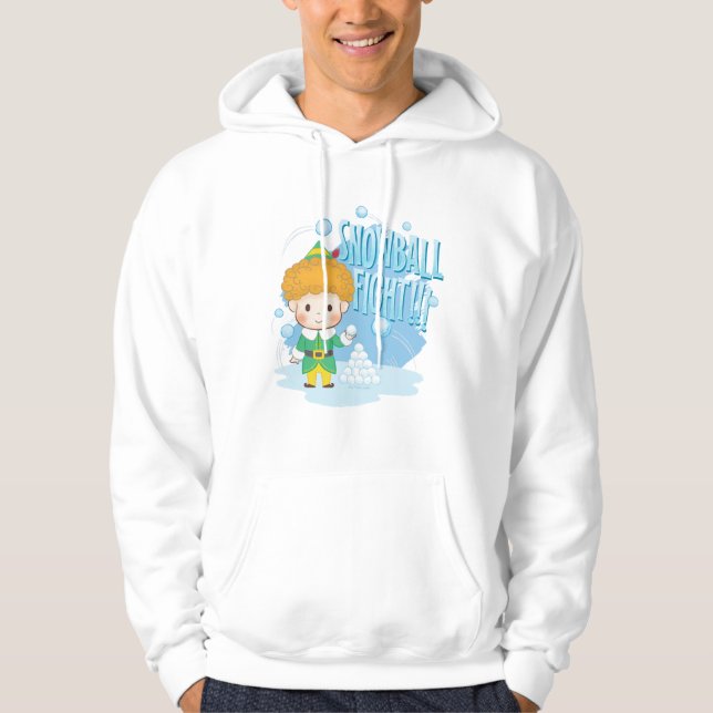 Sudadera ¡Buddy the Elf Snowball Fight! (Anverso)