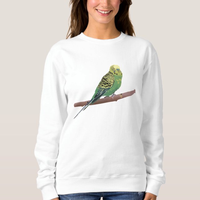 Sudadera Budgerigar Parrot  (Anverso)
