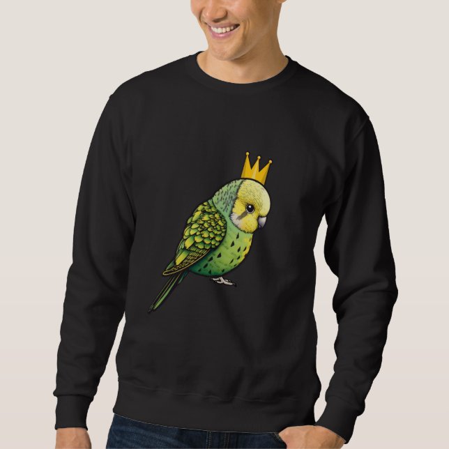 Sudadera Budgie Bird Parakeet For Budgerigar Owner  1 (Anverso)