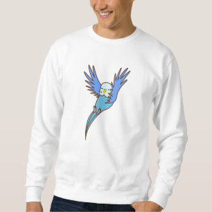 Sudadera Budgie Blue Bird Animal Lover Birds
