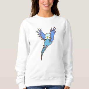 Sudadera Budgie Blue Bird Animal Lover Birds