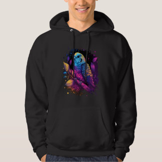 Sudadera Budgie Budgerigar Parakeet Bird Aesthetic Vaporwav