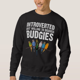 Sudadera Budgie Para Hombres Mujeres Cockatiel Parakeet