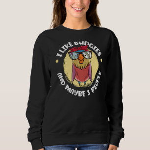 Sudadera Budgie Parakeet Bird Cockatiel Premium