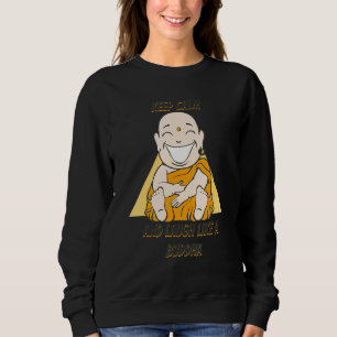 Sudadera Budismo Budista Monk Namaste Mantiene La Calma Y L