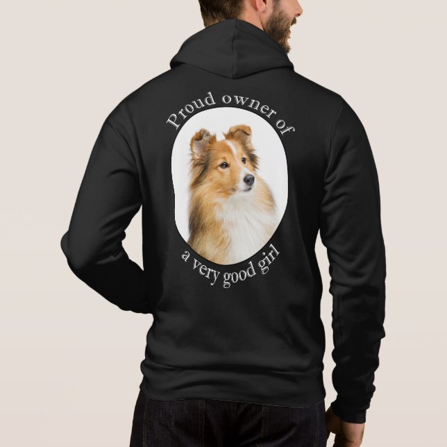 Sudadera Buen Chica Sheltie (Reverso)