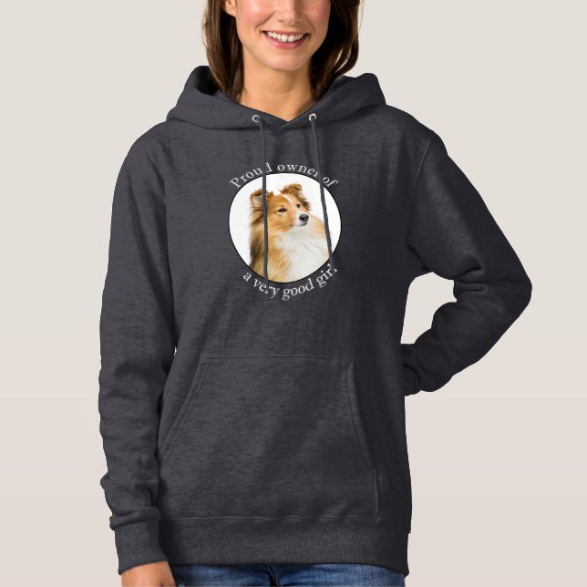 Sudadera Buen Chica Sheltie (Anverso)