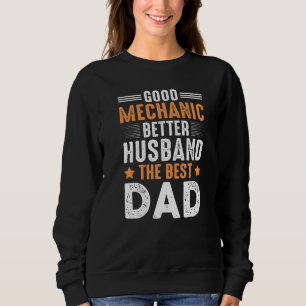 Sudadera Buen Mecánico Mejor Esposo Los Mejores Padres Papá