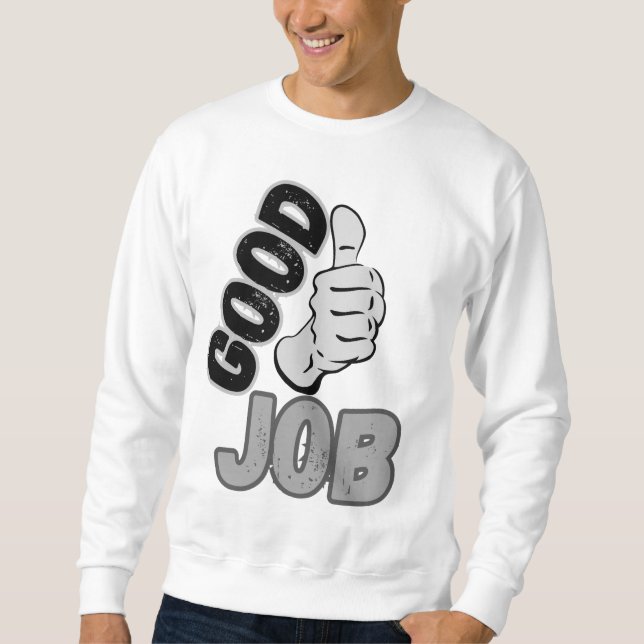 Sudadera Buen trabajo (Anverso)