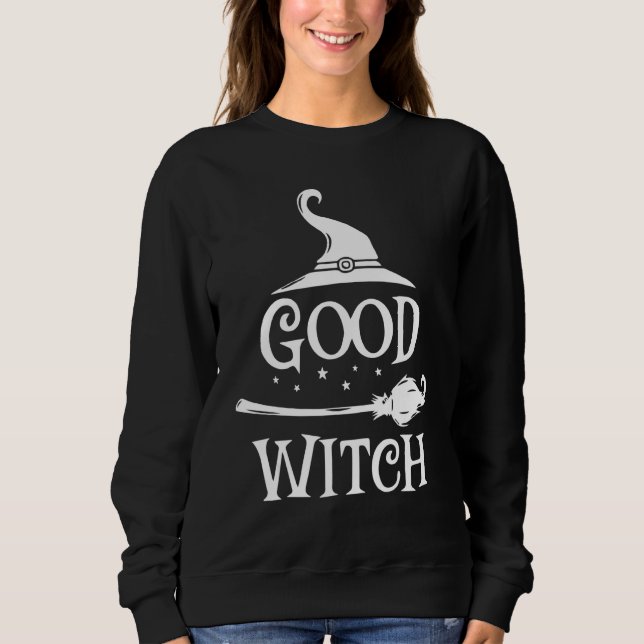 Sudadera Buena Bruja Halloween (Anverso)