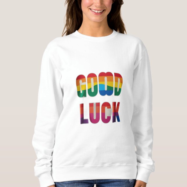 SUDADERA BUENA SUERTE (Anverso)