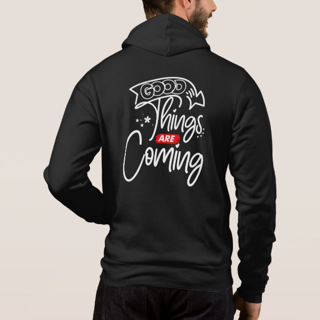 Sudadera Buenas Cosas Están Llegando-97489 (Reverso)