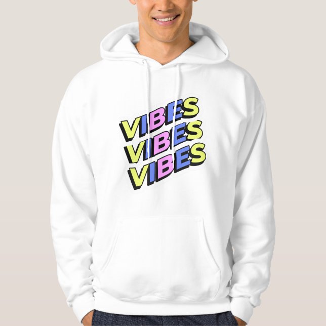 Sudadera Buenas Hoodies De Vibe (Anverso)