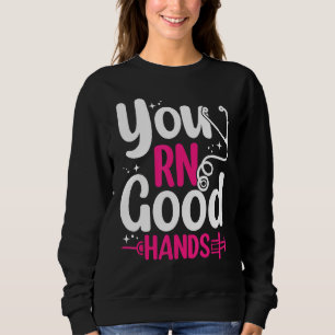 Sudadera Buenas Manos Cna Médica Enfermería Enfermería Clín