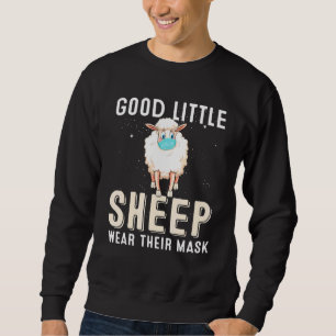 Sudadera Buenas Ovejas Vestidas Con El Tee De La Máscara