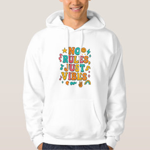 Sudadera Buenas vibraciones sólo retro hoodie - Funky Motiv